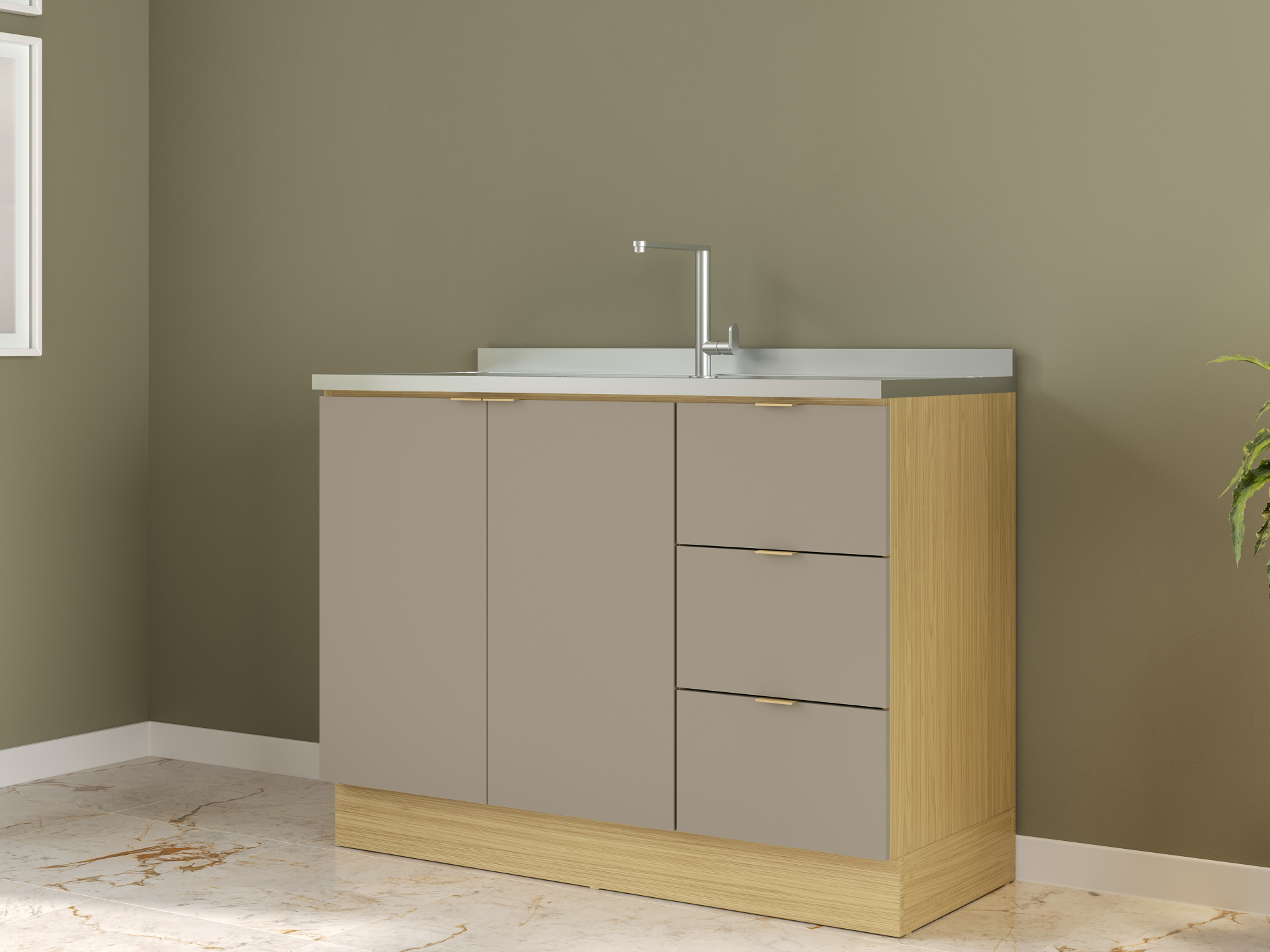 Ellite Balcão de pia 120cm